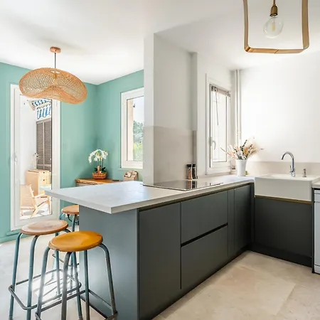 Apartamento La Saltarelle à Cassis, Sur Les Hauteurs Moderne 750m Du Port Cassis